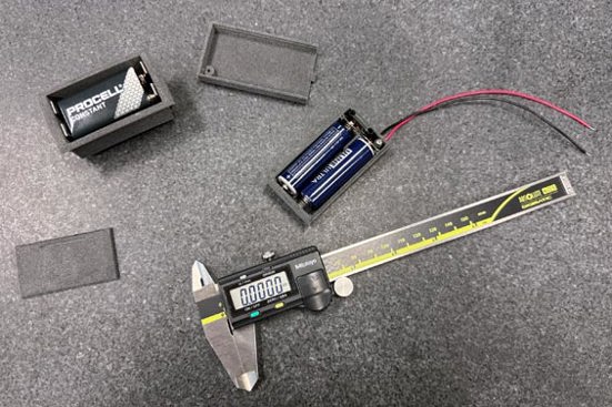 SAF 3D Printed battery housings