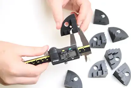 Replicating 3D printed parts and verifying with inspection
