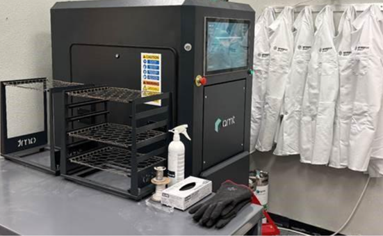 AMT PostPro Vapor Smoothing Machine for 3D Printed finishing