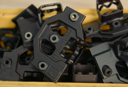 Multiple 3d printed camera mounts Ford Roush Stratasys Direct
