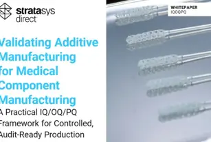 Medical Additive Manufacturing White Paper IQ OQ PQ