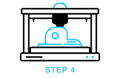 Stratasys Direct Drone component manufacturing icon step 4 3D Printing