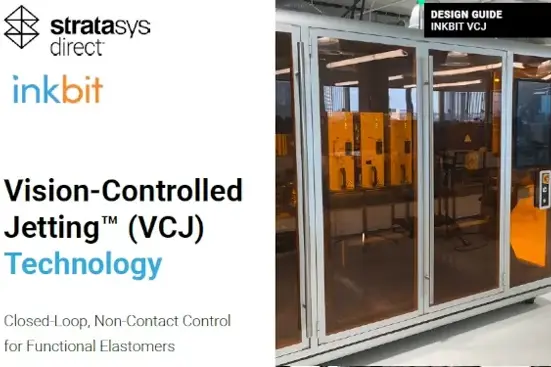 Design guide cover VCJ Inkbit | Stratasys Direct